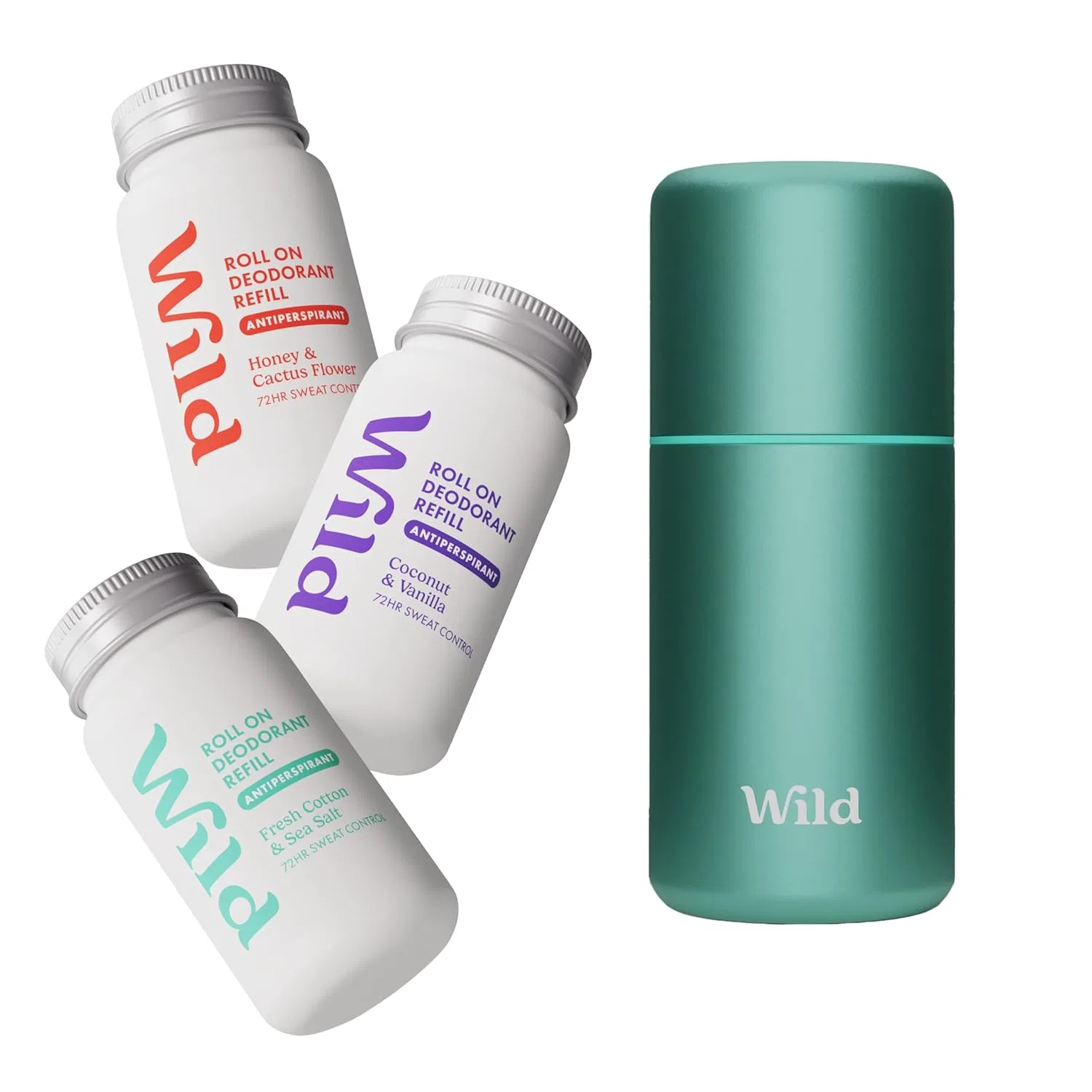 Дезодорант-антиперспирант Wild сменный, 72 часа защиты Wild