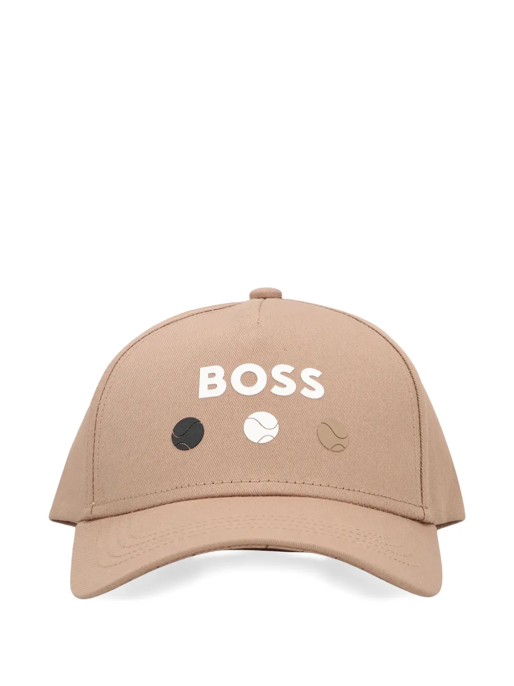 

Бейсболка с логотипом Boss, светло-коричневый