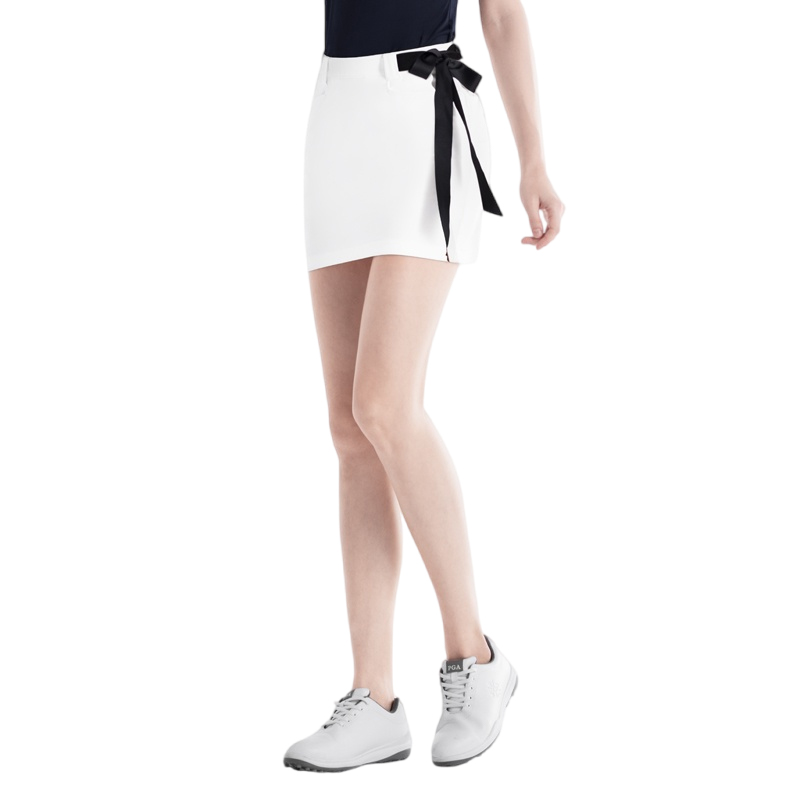 

Повседневная короткая юбка женская PGA, 103041-White[Skirt]