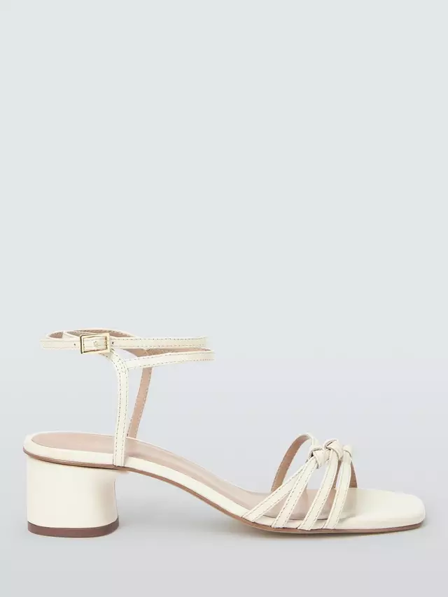 

Сандалии John Lewis Ivie Block, цвет off/white