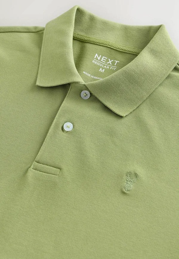 Рубашка поло Next, Moss Green — фото 2