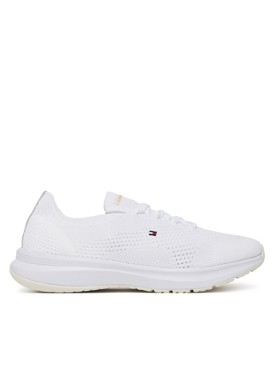 Кроссовки Th Knit Runner FW0FW08813 Tommy Hilfiger, белый