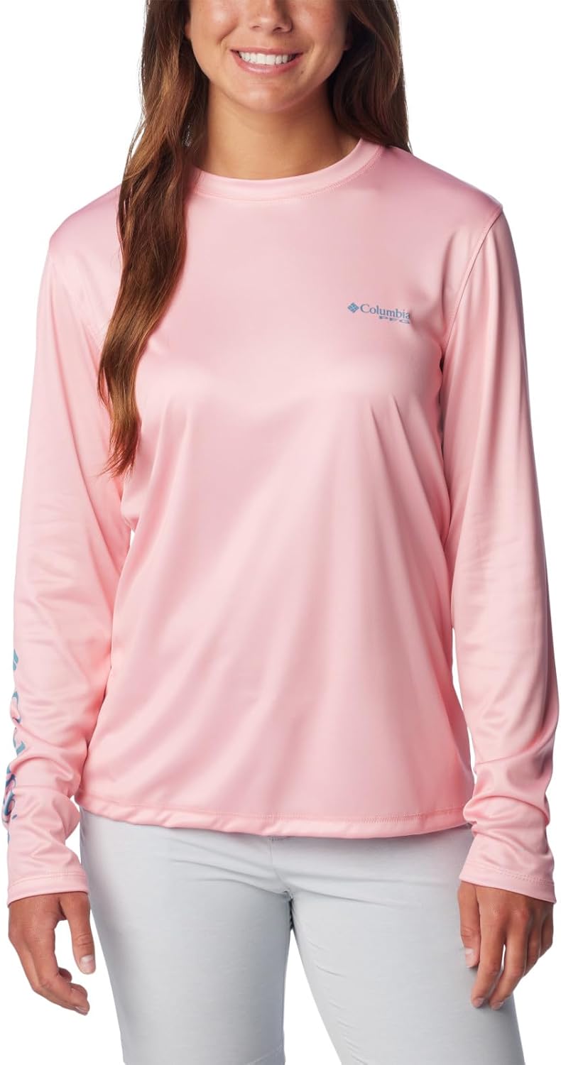 

Женская футболка Columbia Tidal PFG Fish Star с длинным рукавом, Sorbet/Fish Star Watershed, Синий, Женская футболка Columbia Tidal PFG Fish Star с длинным рукавом, Sorbet/Fish Star Watershed