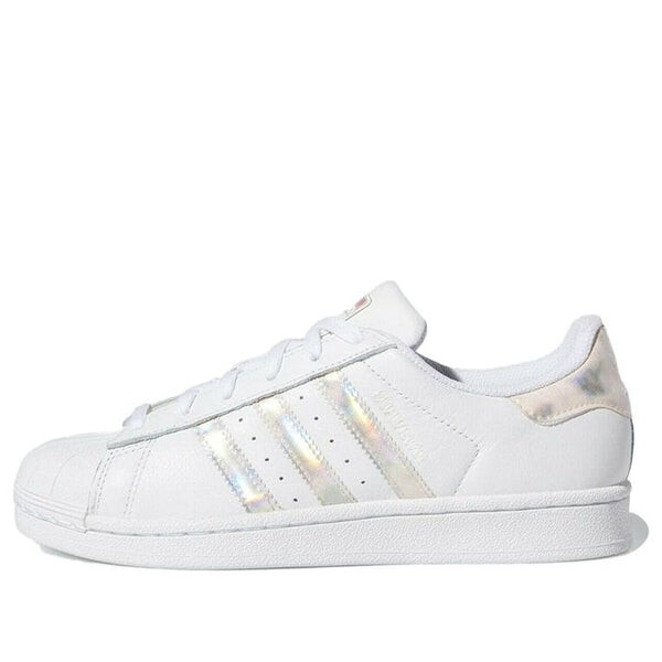 

Кроссовки суперзвезда j Adidas, белый