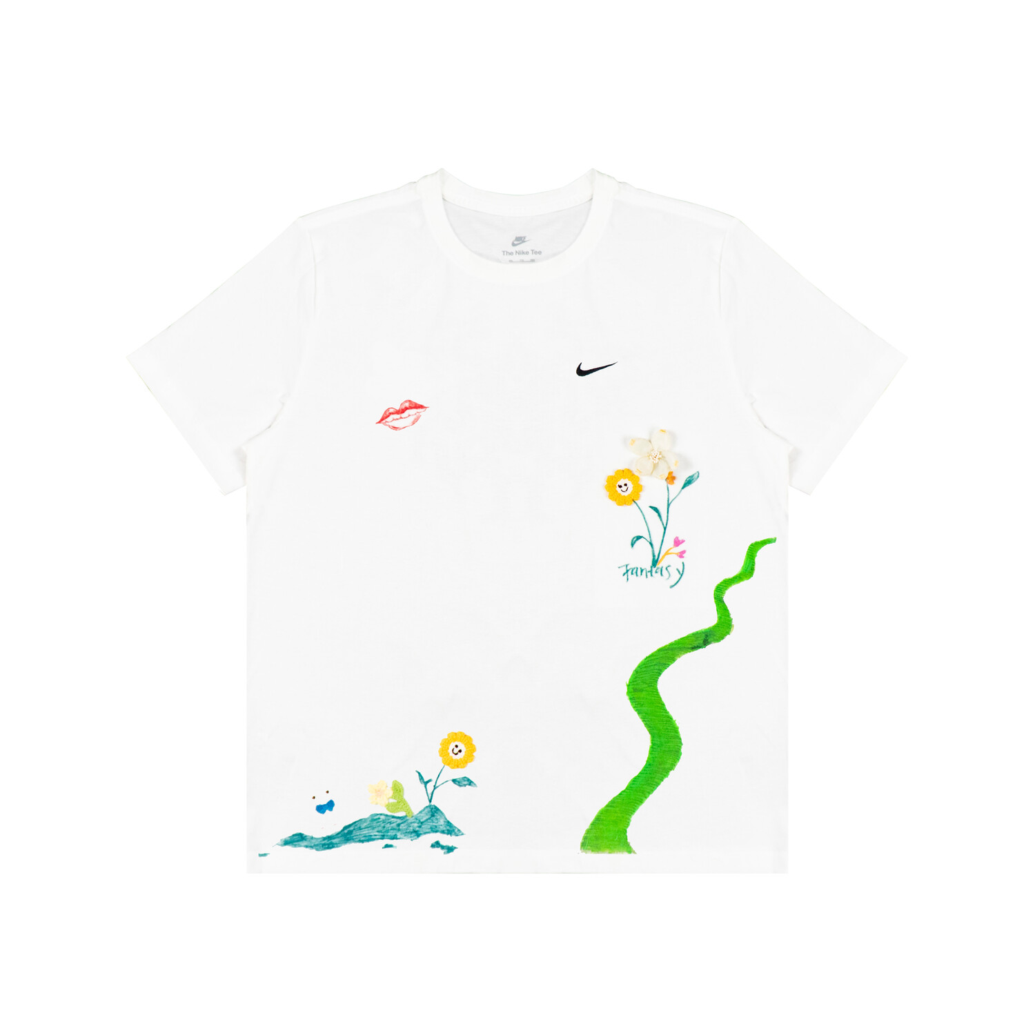 

Футболка унисекс белая Nike, белый