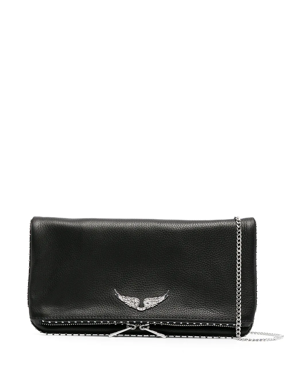 

Клатч с заклепками Zadig&Voltaire, черный