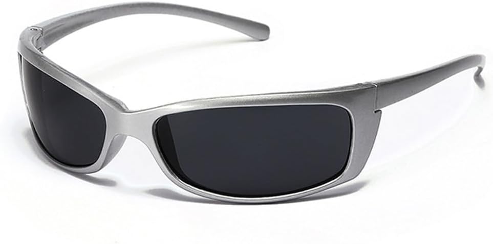 

Ретро-солнцезащитные очки в стиле панк «кошачий глаз» для женщин, защита от УФ-излучения UV400, модные сине-оранжевые, для мужчин, для занятий спортом на открытом воздухе и вождения generic, Matte Silver Grey