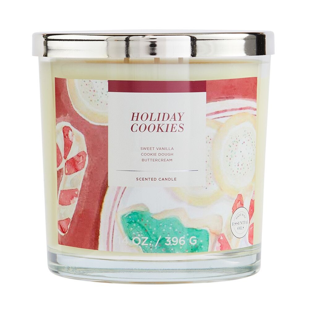 

Sonoma Goods For Life, 14 унций. Свеча «Праздничное печенье», мультиколор