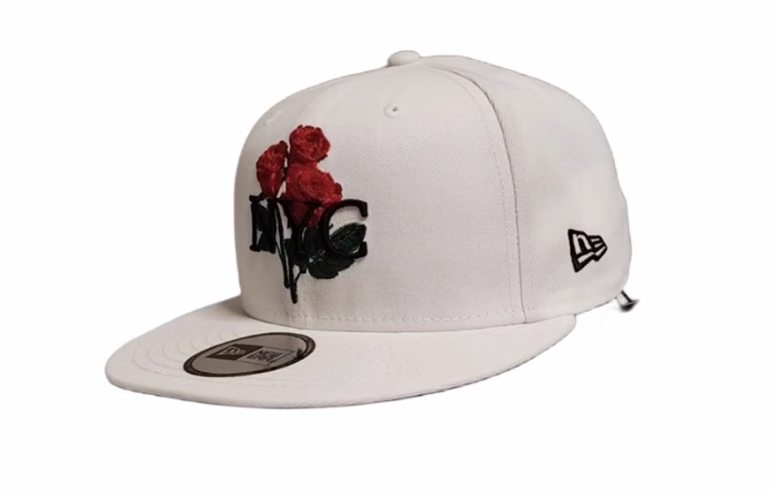 

New Era Хлопковая бейсболка унисекс белая, White