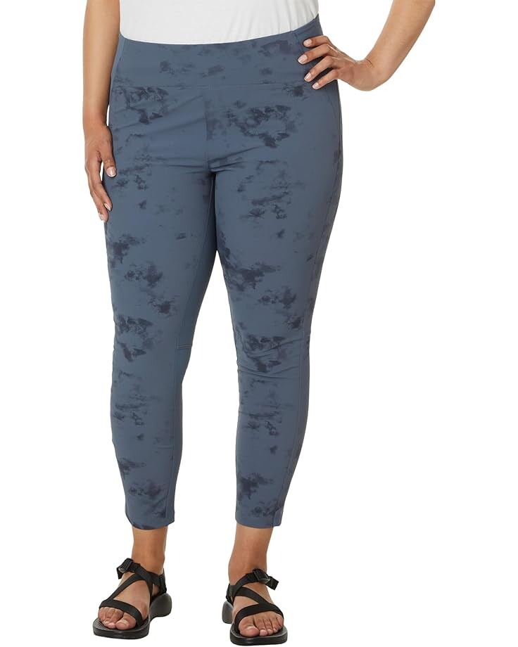 

Брюки Mountain Hardwear Chockstone Trail Tights, цвет Blue Slate Nebula Print