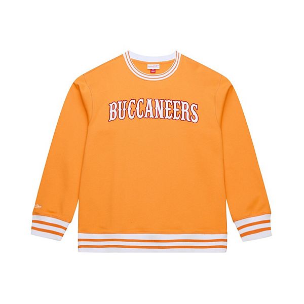 

Мужской оранжевый свитшот tampa bay buccaneers 50th season coaches Mitchell & Ness
