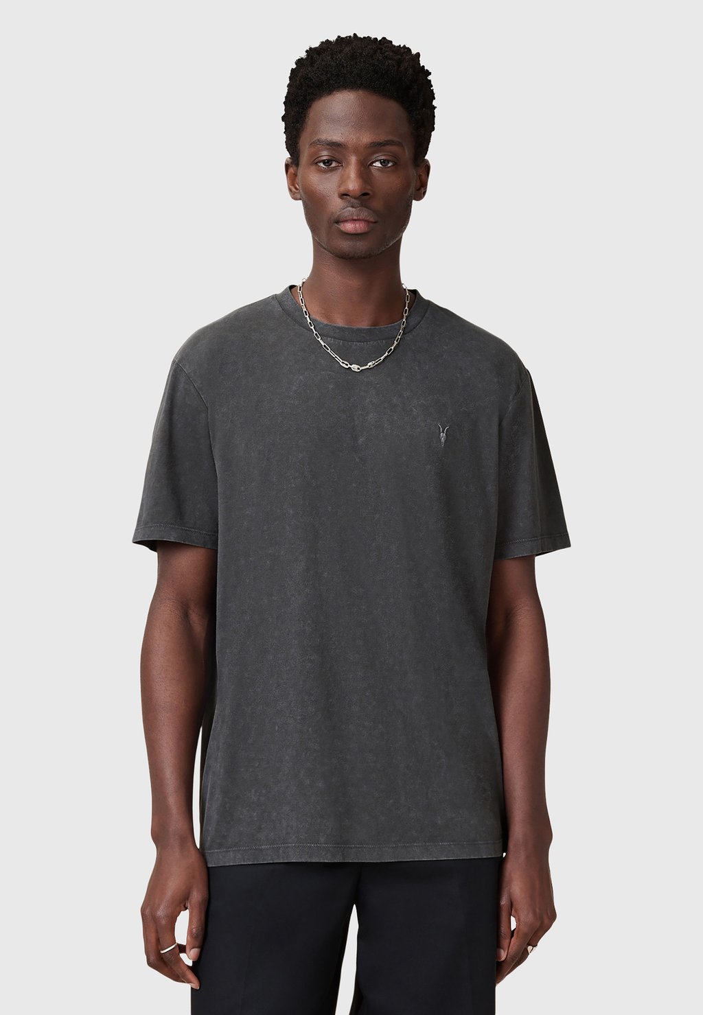 

Базовая футболка SAKA CREW AllSaints, черный