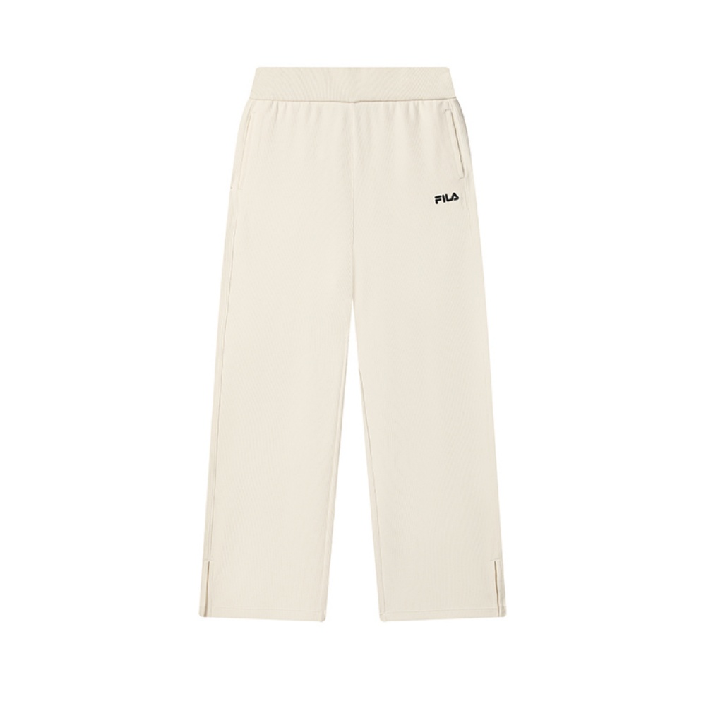 

Оригинальные вязаные спортивные штаны женские Pudding FILA, белый