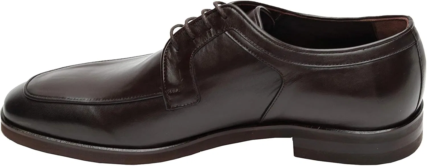 Туфли Herren Schnürschuhe echt Leder MMUGA, Dunkelbraun — фото 3