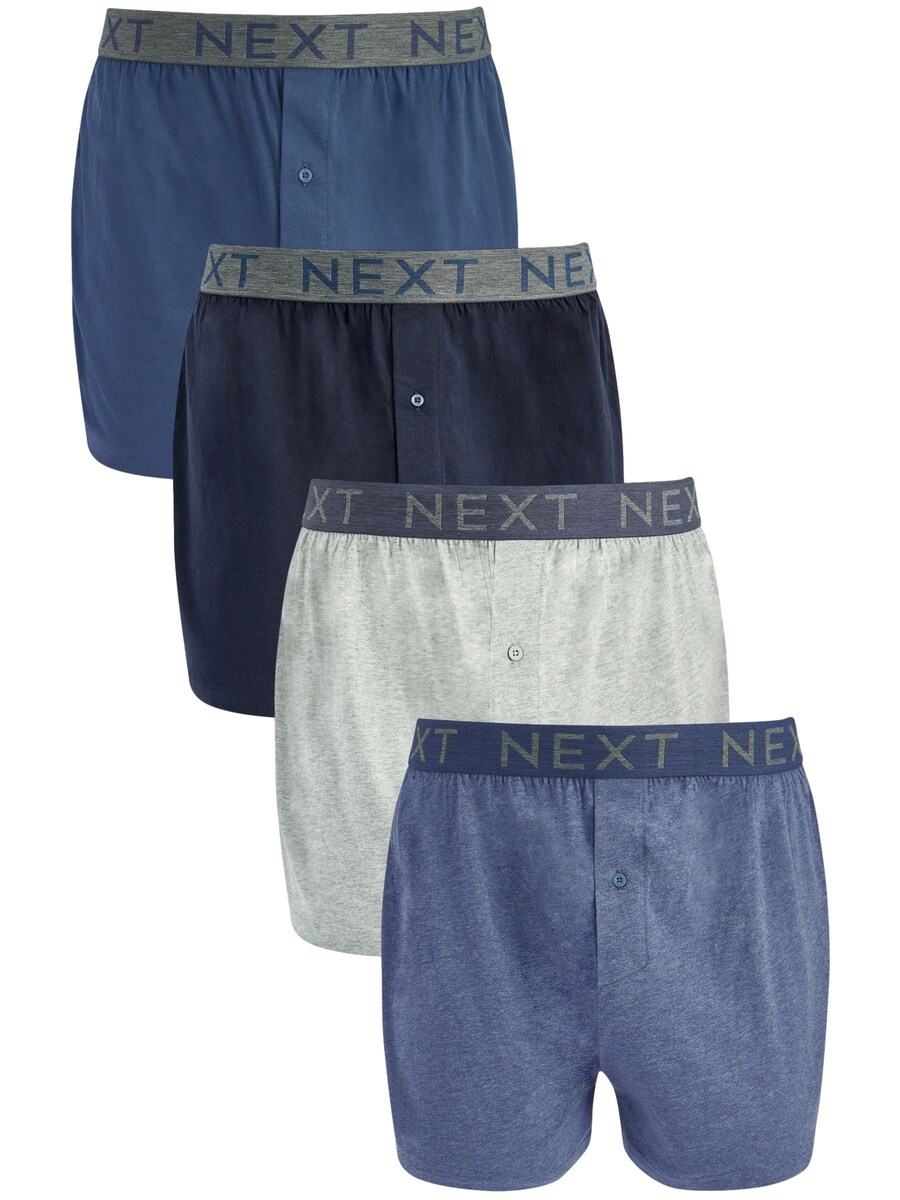 

Боксерские шорты Next, цвет Navy/Dark blue/mottled blue/mottled grey