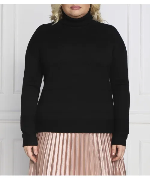 

Алжирская водолазка больших размеров Regular fit Persona By Marina Rinaldi, черный