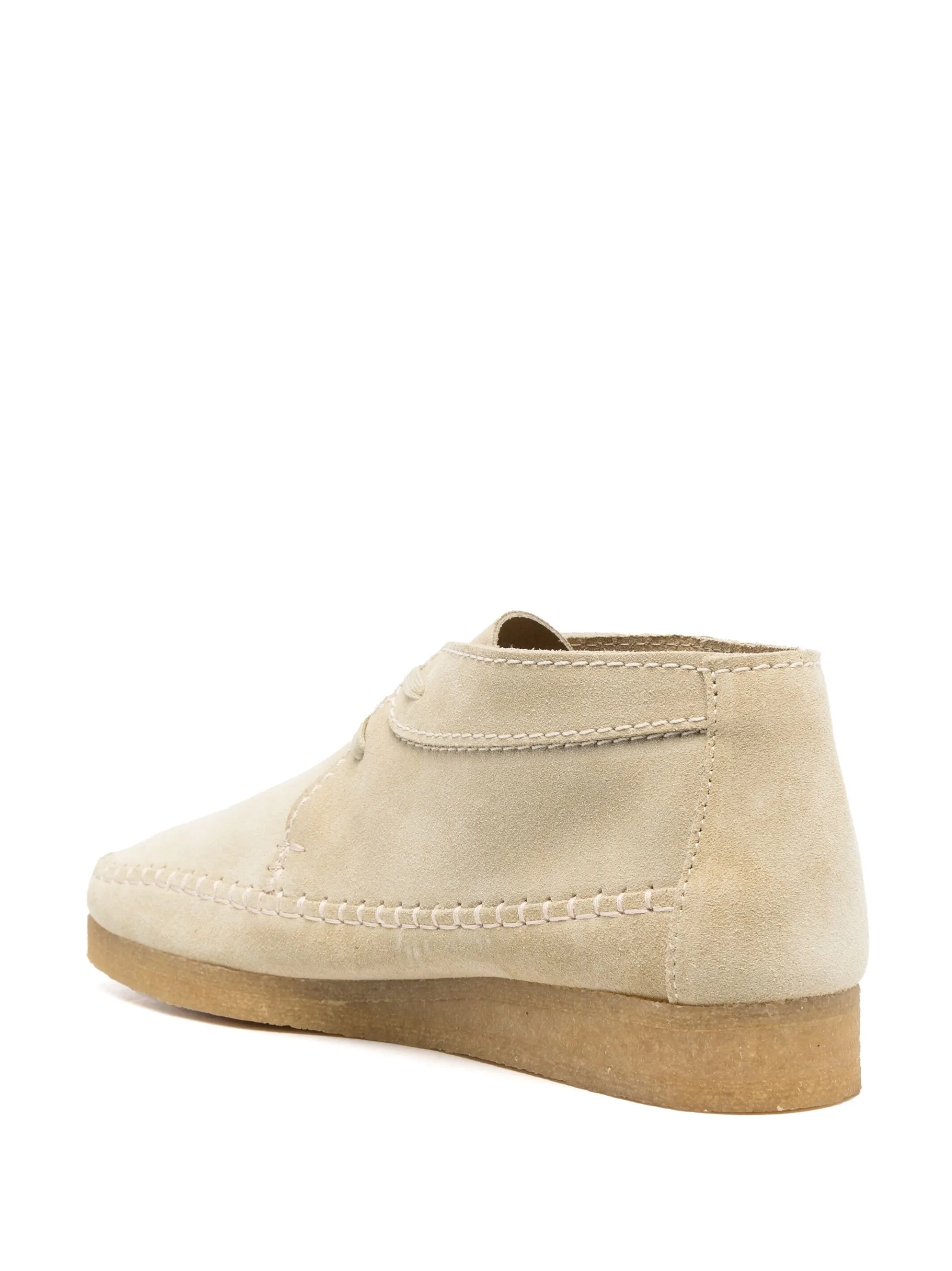 Ботинки на шнуровке Clarks Originals, бежевый — фото 3