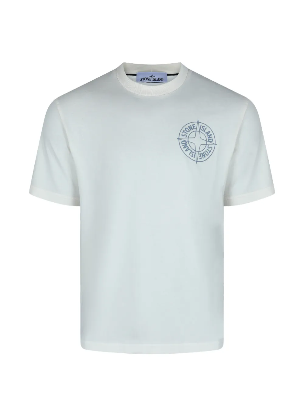 

Футболка с принтом Stone Island, белый