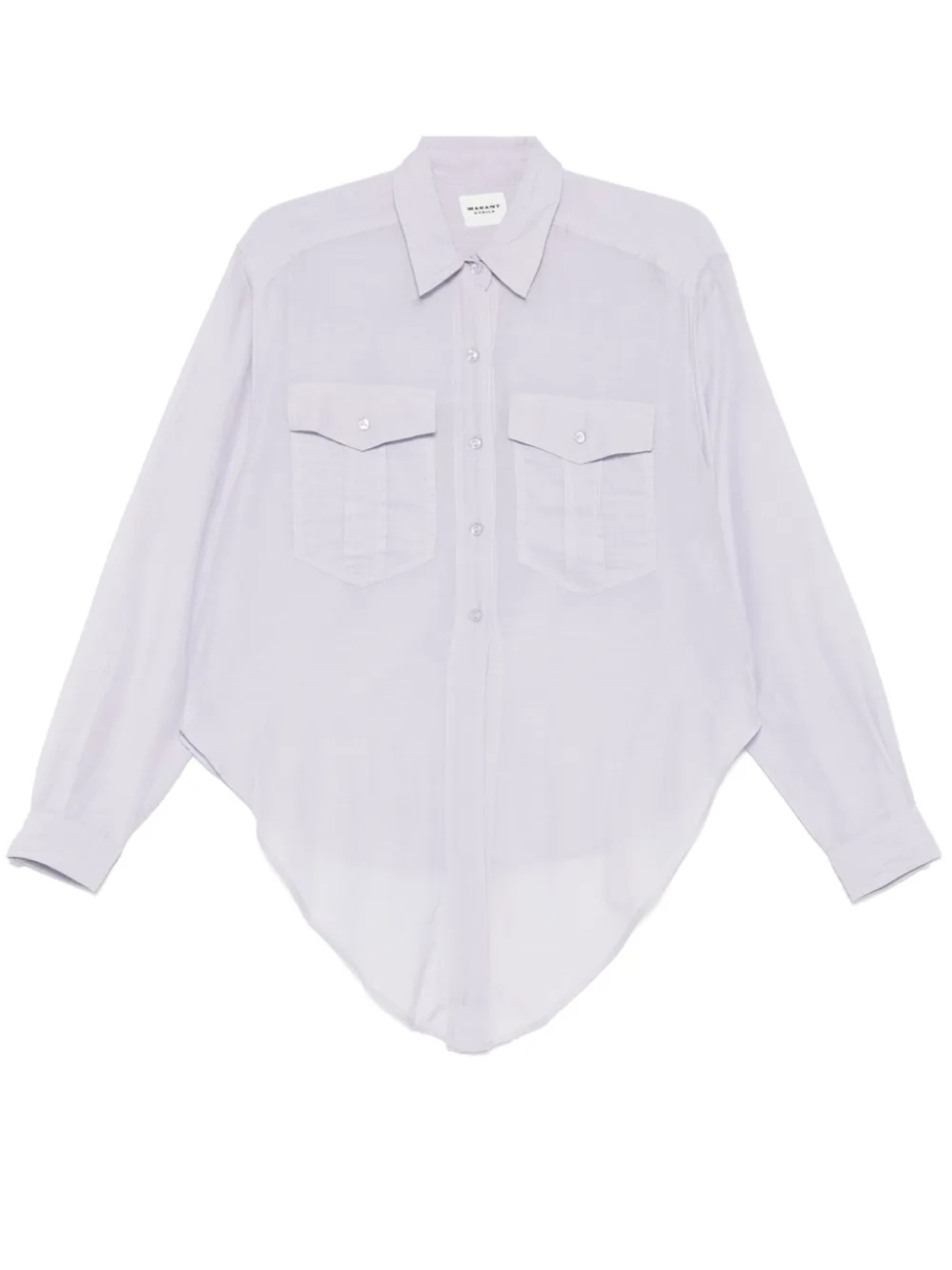 

Рубашка Натха MARANT ÉTOILE, фиолетовый