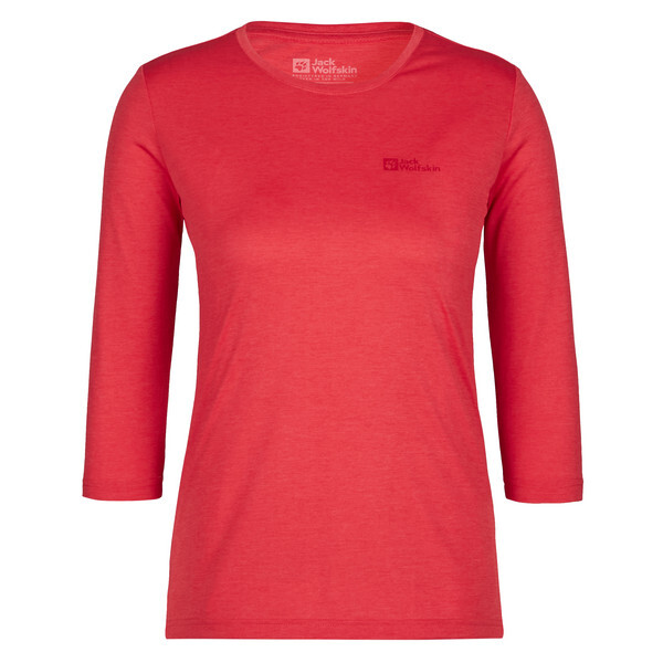 

Лонгслив Jack Wolfskin, цвет Vibrant Red