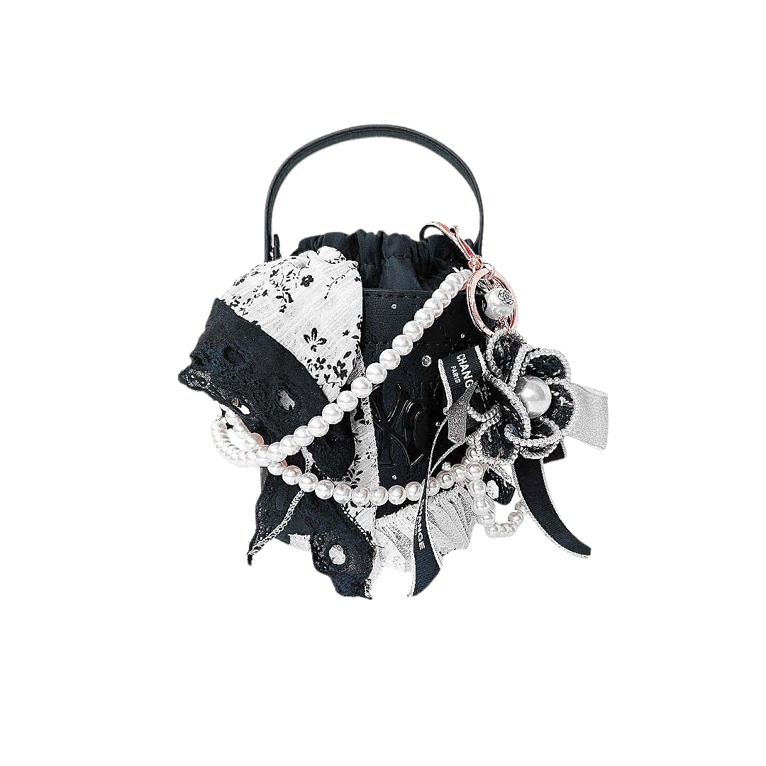 

MLB Сумка Common New York Yankees NY Leather French Women's Black