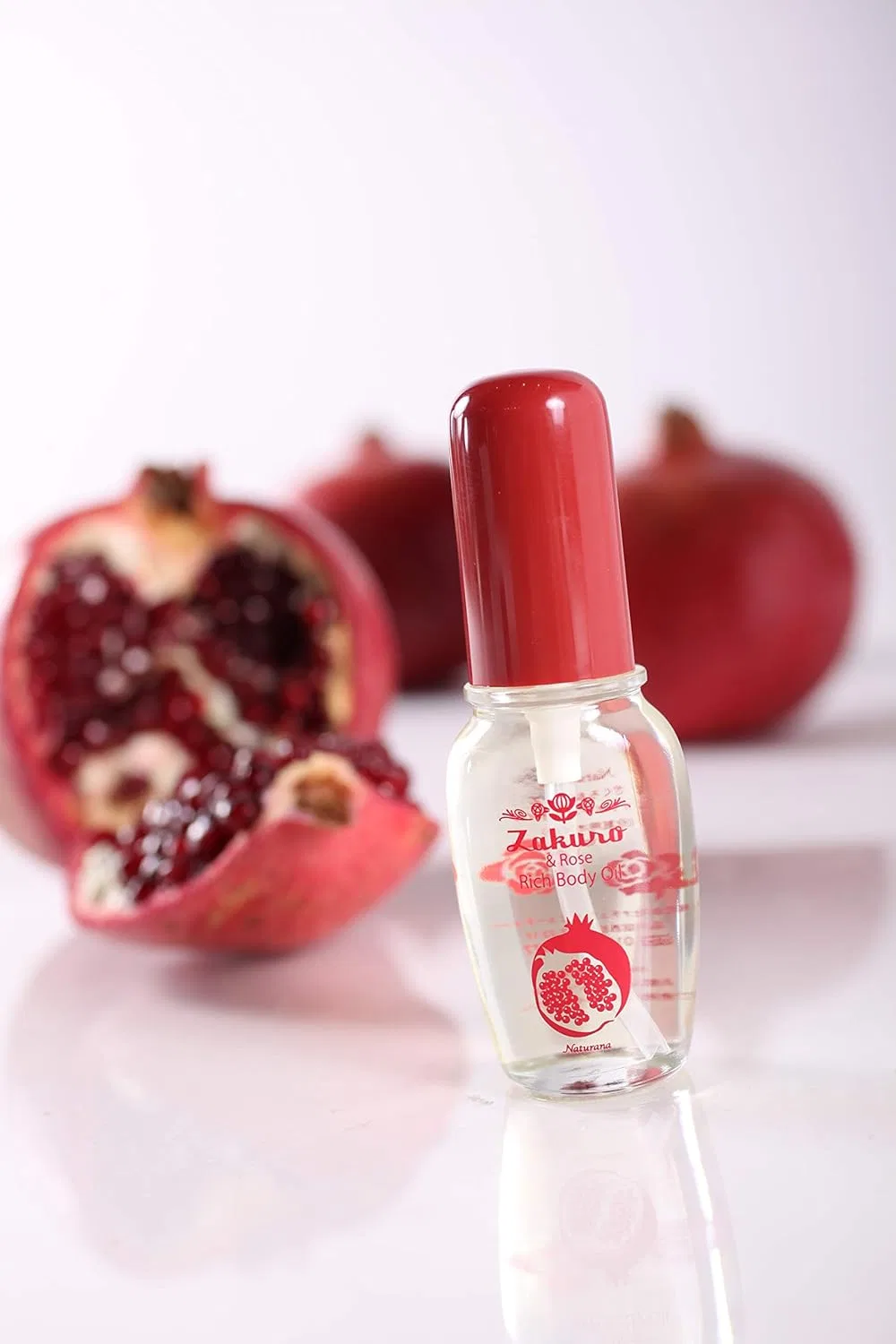 Масло для тела и лица Naturana Pomegranate & Rose, 30 мл — фото 3