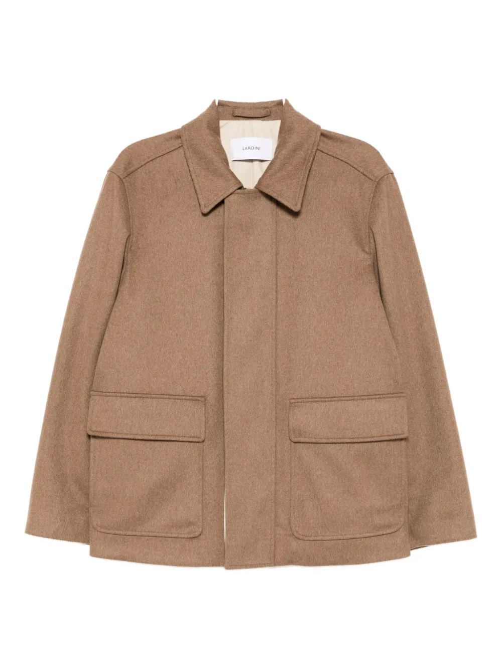 

Шерстяная куртка Lardini, коричневый