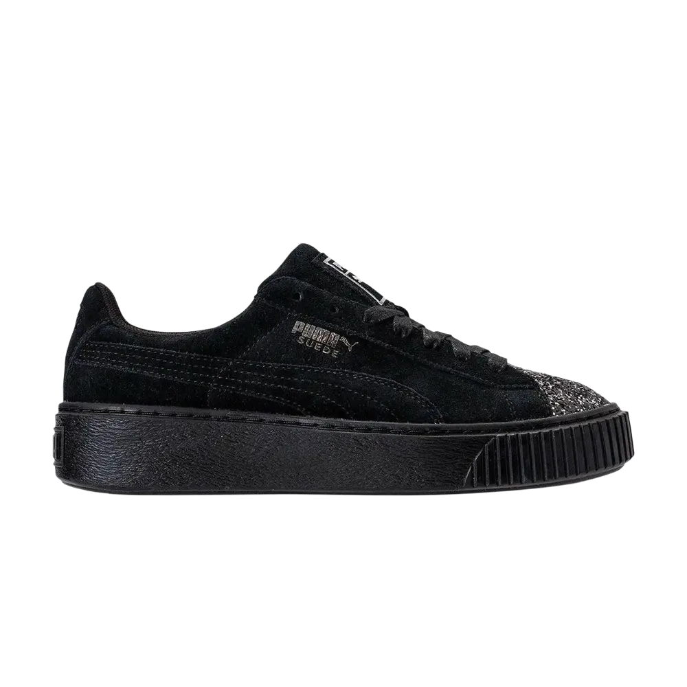 

Кроссовки Wmns Suede Platform Puma, черный