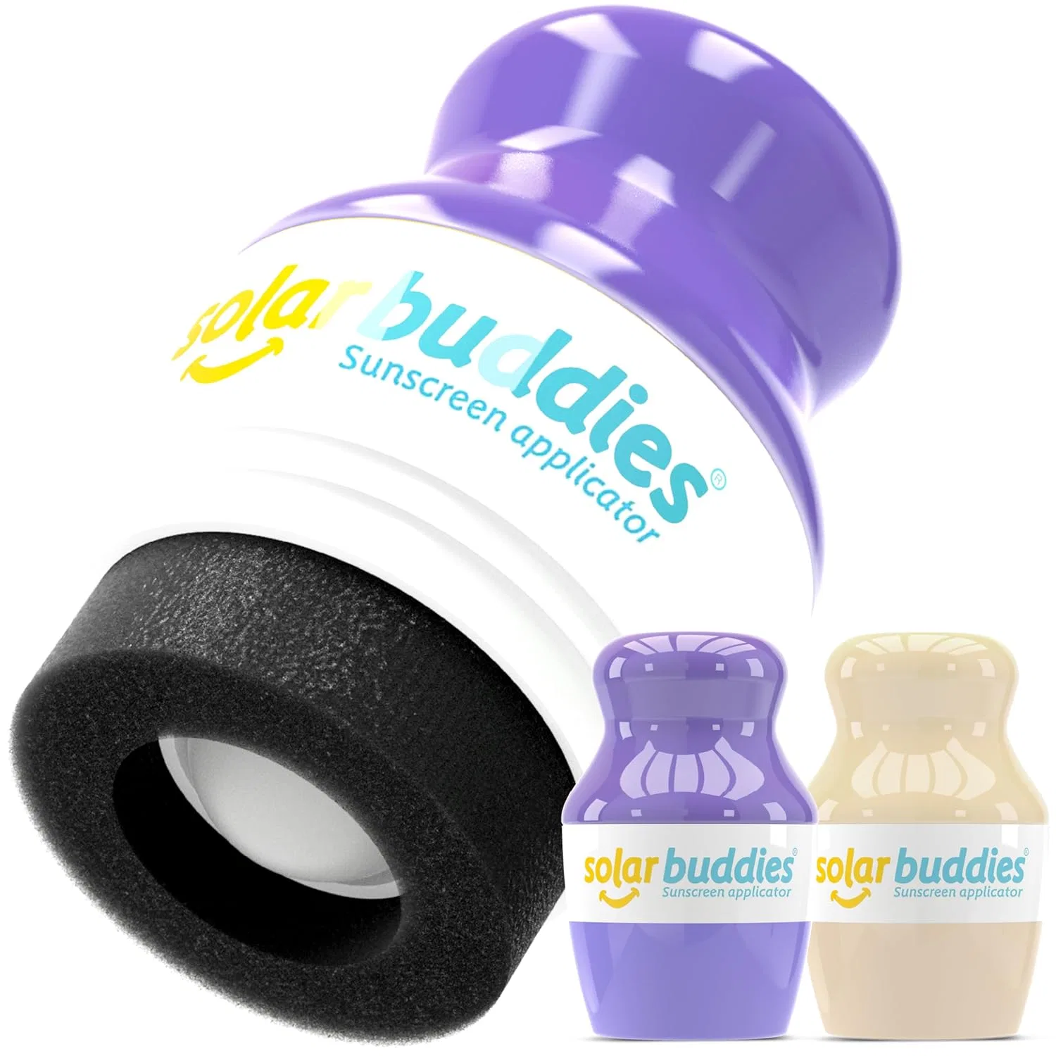 Многоразовый аппликатор для солнцезащитного крема Solar Buddies Solar Buddies, Full Purple Full Nude