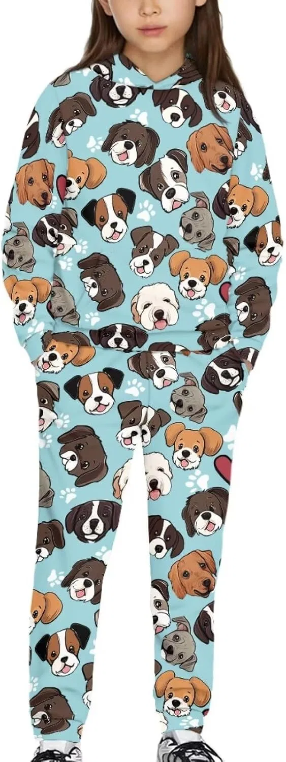 Детский спортивный костюм с капюшоном Upetstory Puppy Dog