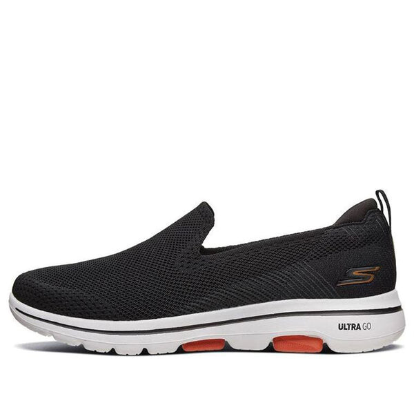 

Тапочки go walk 5 low-top loafers black/white Skechers, черный