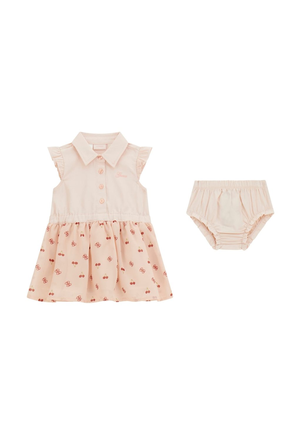 

Платье-рубашка SET Guess, розовый