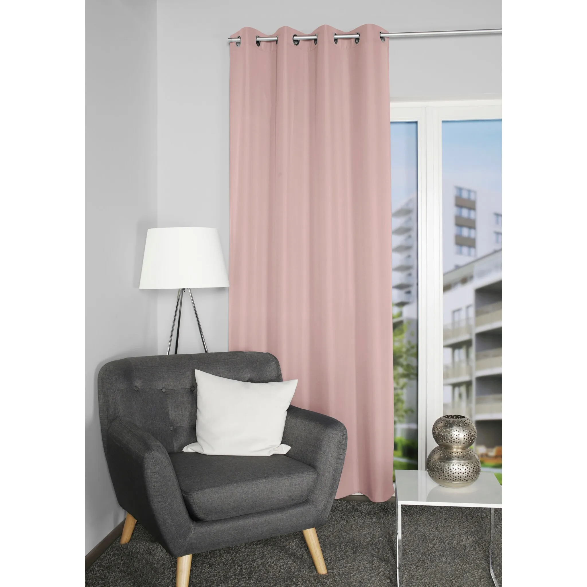 

Домой Основы Шторы «АТЛАНТИК», (1 шт.), штора на люверсах Uni ATLANTIK Home Basics, цвет altrosa
