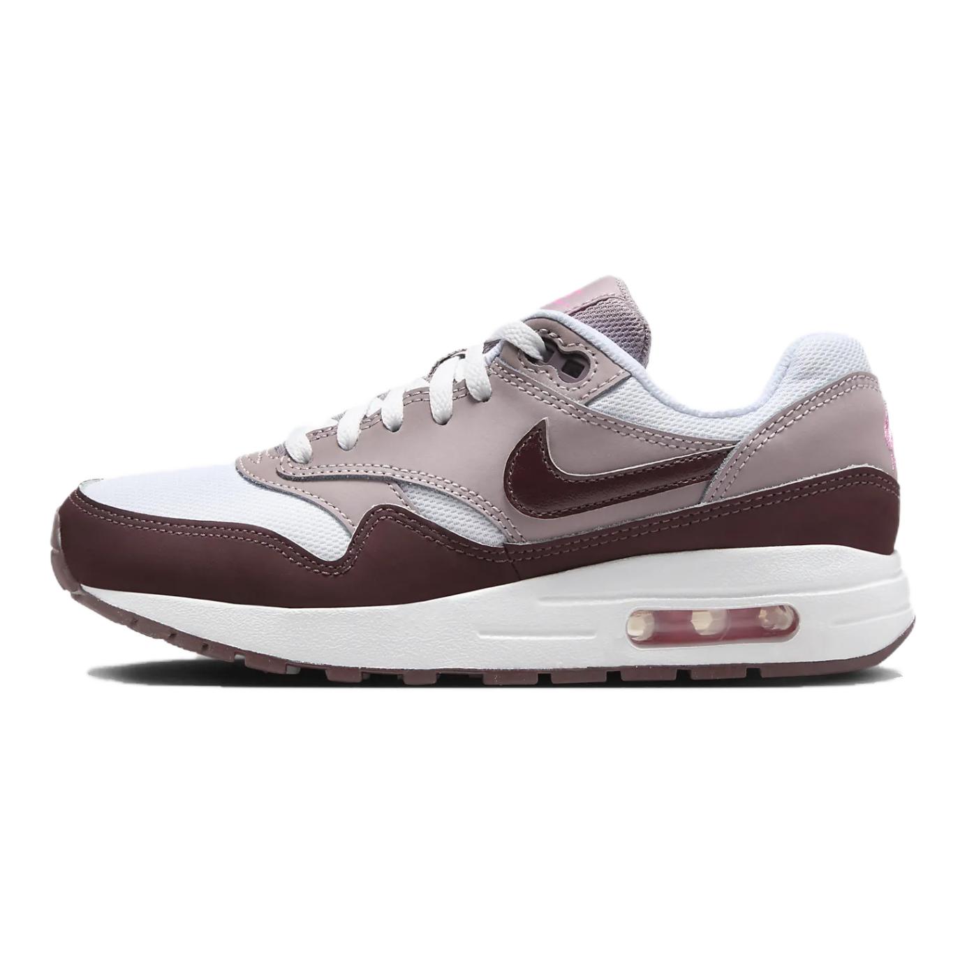 

Nike Air Max 1 Low Детские Повседневные Кроссовки Белый Фиолетовый