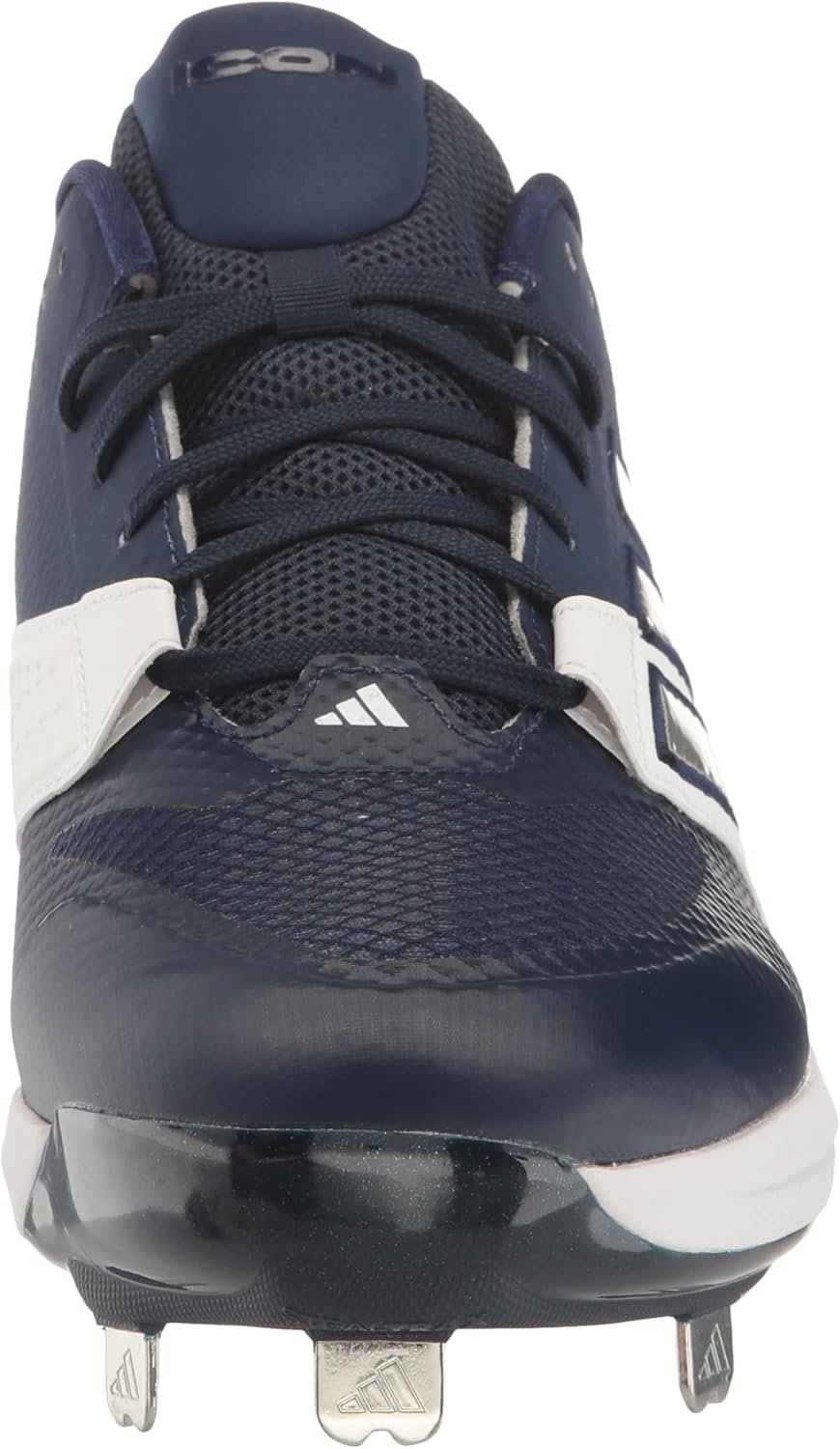 Мужские бутсы-кроссовки adidas Icon 8, белый/синий/темно-синий — фото 2