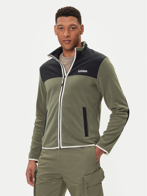 

Флисовая куртка regular fit T-Dergana NP0A88V1 Napapijri, зеленый
