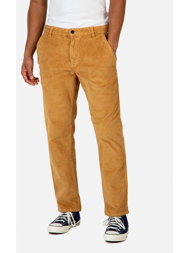 

Тканевые брюки Regular Flex Chino Reell, золотой