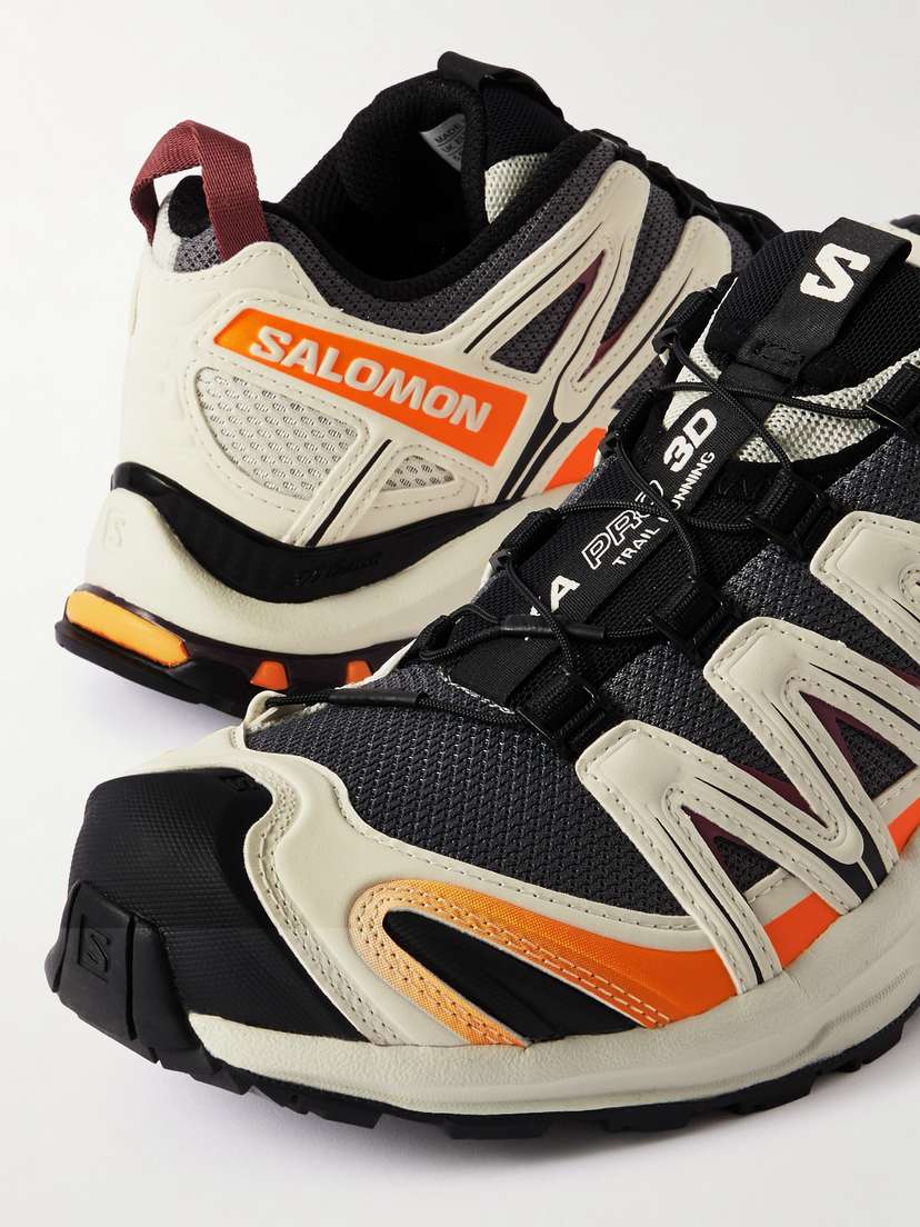 Кроссовки Xa pro 3d с резиновой отделкой и сеткой Salomon, мультиколор — фото 4