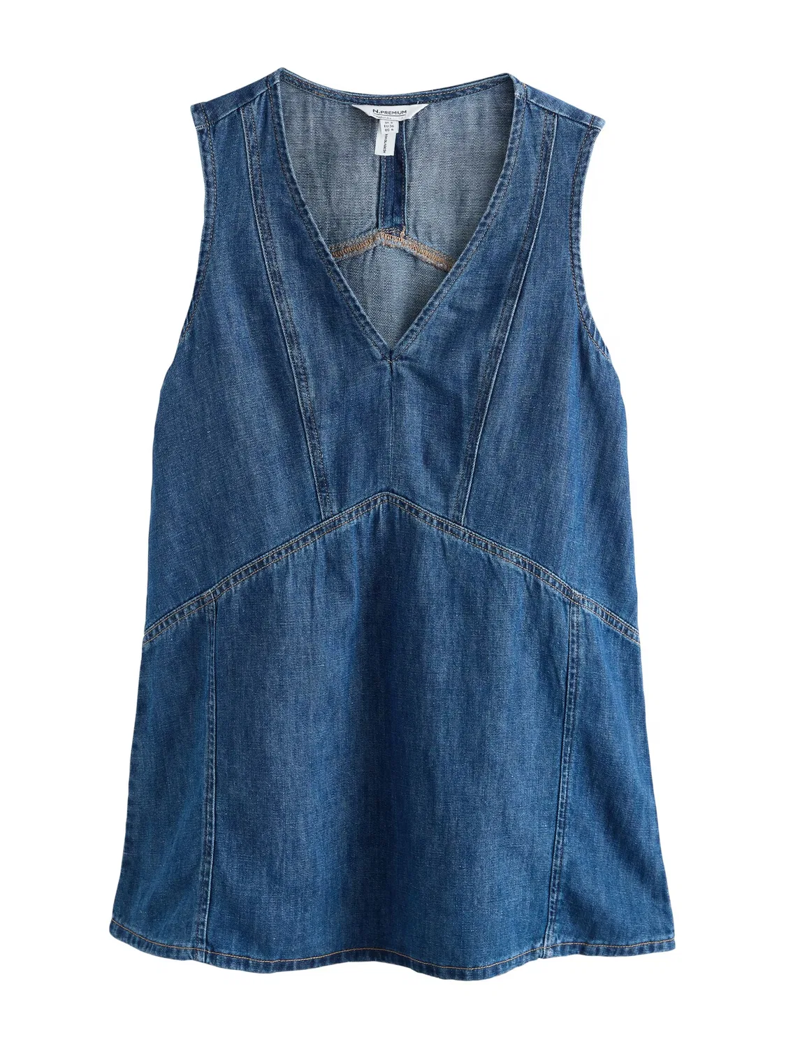 Топ 'N. Premium' Next, Blue Denim