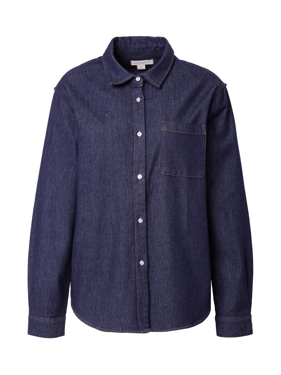 

Блузка AÉROPOSTALE Blouse, синий деним
