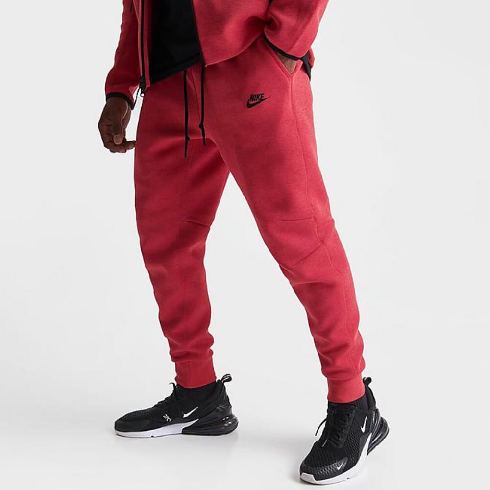 

Штаны для бега Nike Sportswear Tech Fleece Red/Black FB8002-672 для мужчин
