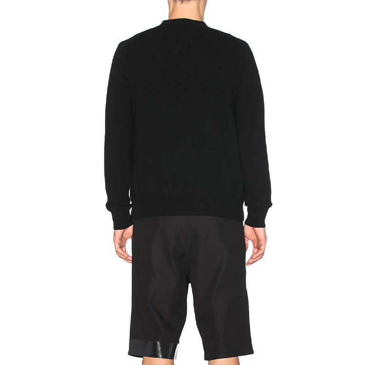 Кардиган COMME des GARCONS PLAY Cardigan Red Emblem 'Black' AZ-N008-051-1, черный — фото 4