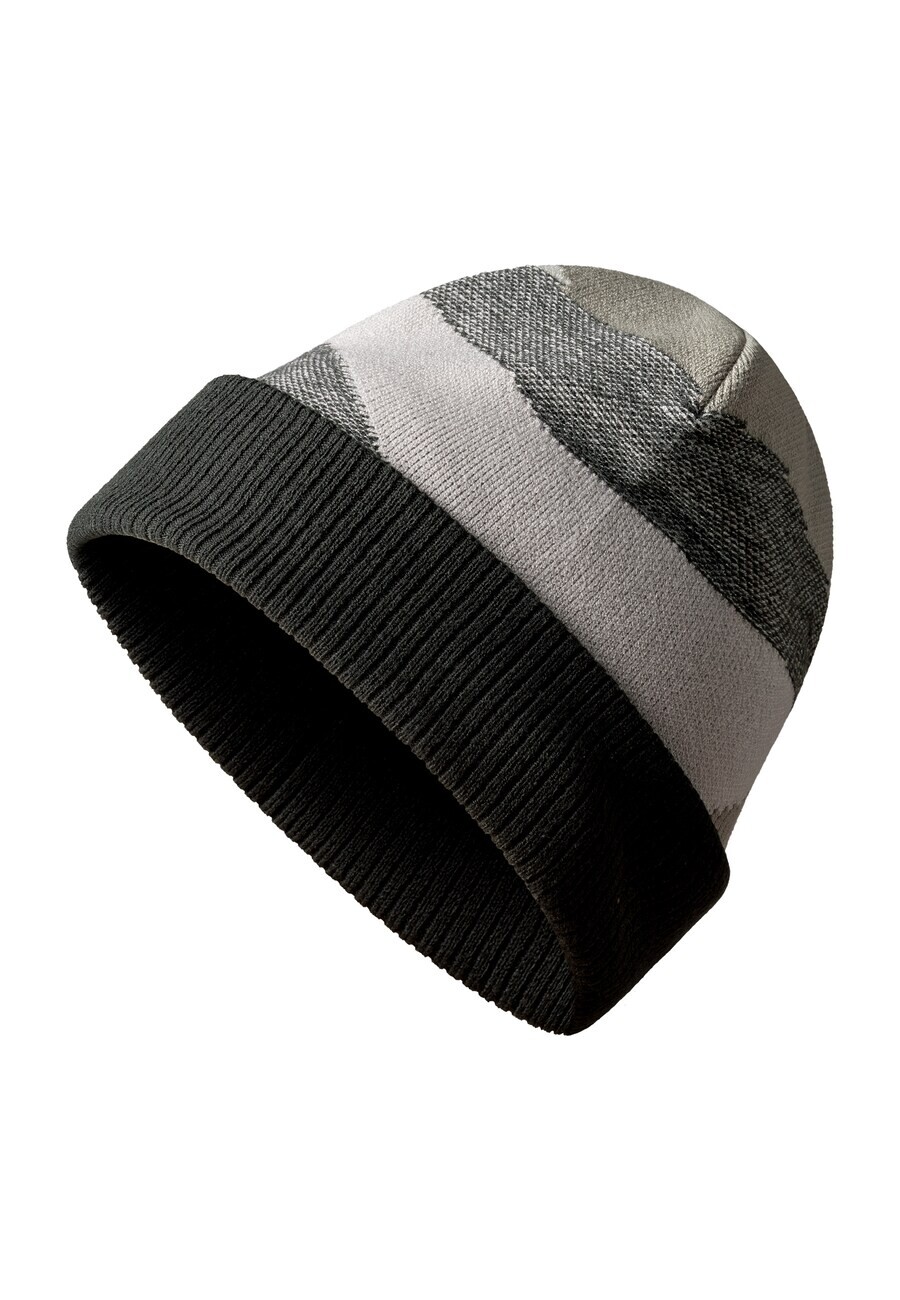 

Шапка Kaft Beanie Hoonit, цвет Taupe/Stone/Dark grey