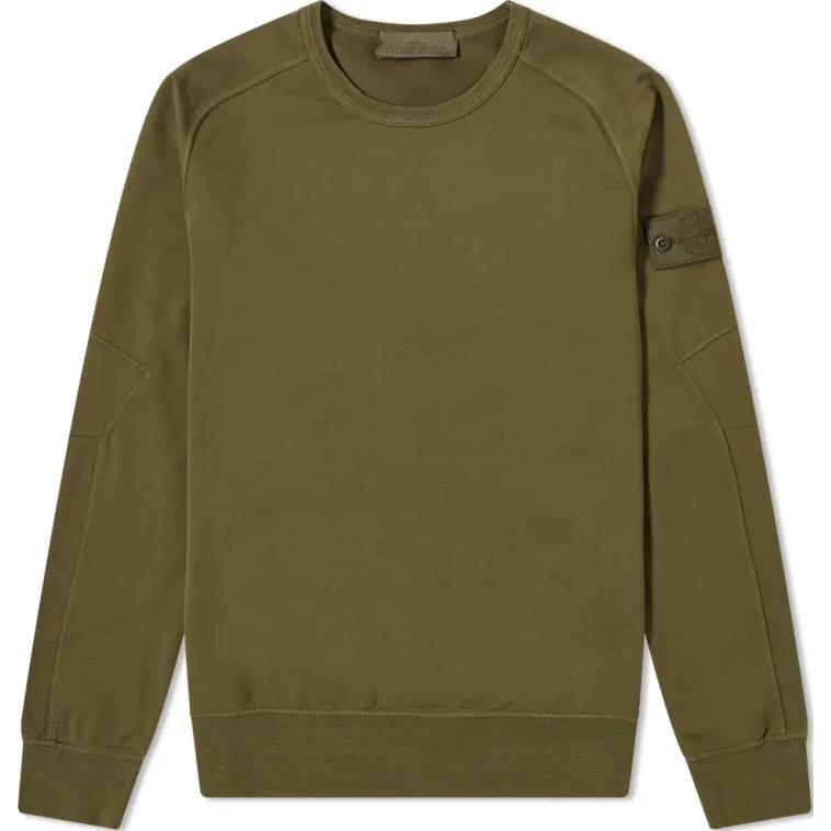 Свитер мужской зеленый STONE ISLAND — фото 2