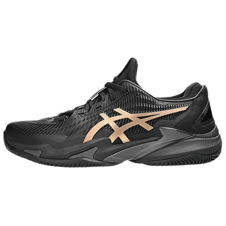 

ASICS Court FF 3 Cushioning Abrasion Resistant Support мужские теннисные туфли Black Gold