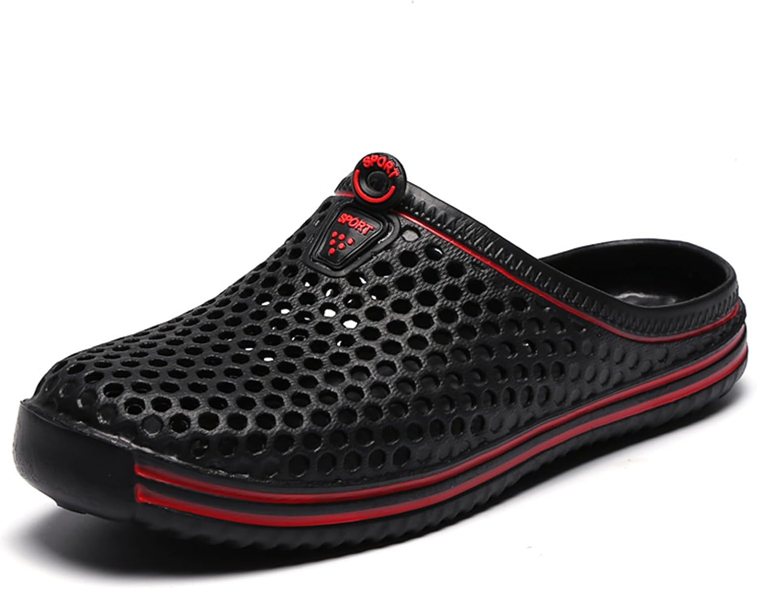 

Мужские сабо CHUUMEE с поддержкой свода стопы, садовая обувь, и пляжные тапочки, черный