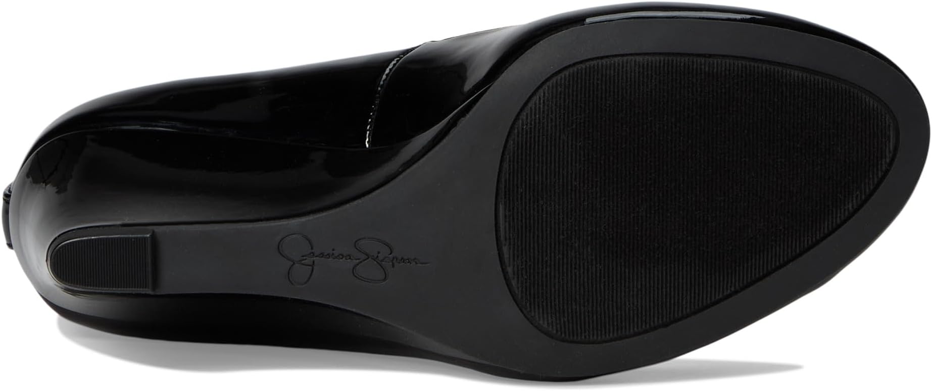 Туфли Jessica Simpson Saedra Dress Wedge, цвет Black Patent — фото 3