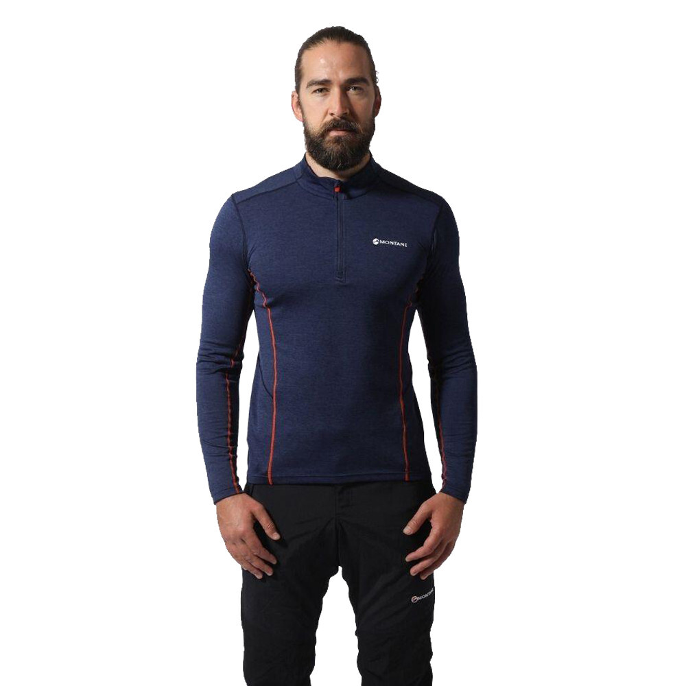 

Спортивный топ Montane Dart Zip Neck, синий