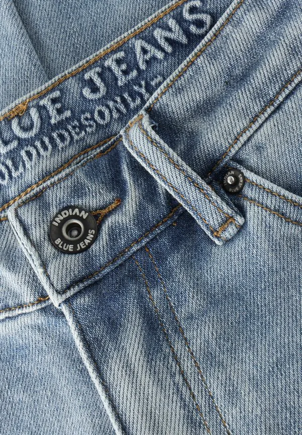Джинсы прямого кроя Indian Blue Jeans, Used Medium Denim — фото 3