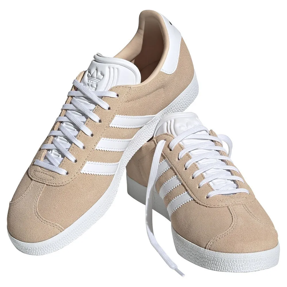 Кроссовки adidas Originals Gazelle, бежевый — фото 4